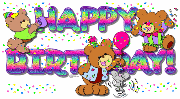 Birthday Celebrations - Teddy Animated Image-wb0160030