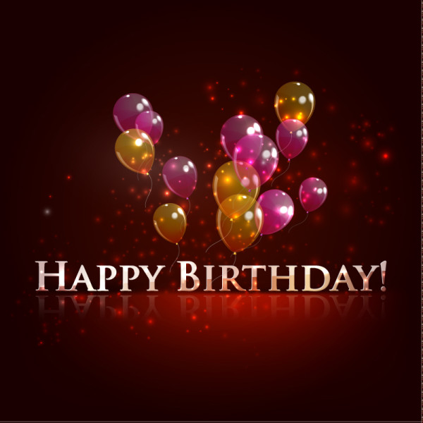 Colorful Balloons -  Happy Birthday-wb0160046