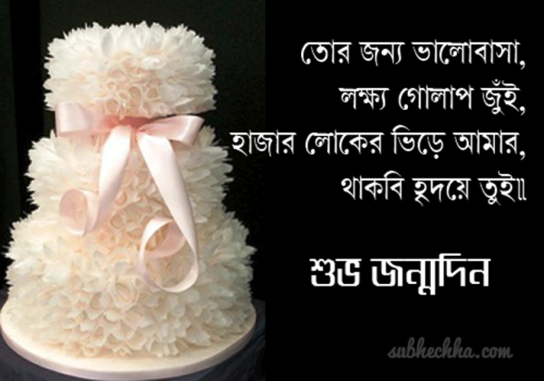 Best Wishes On Your Birthday - Bengali