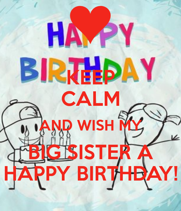 Big Sister - Happy Birthday-wb0140235