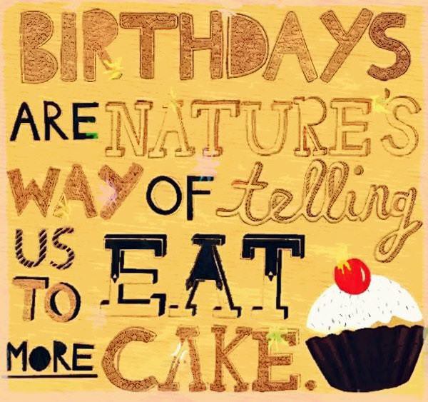 Birthday Are Nature's Way Of Telling Us To More Eat Cake-wb0140238-wb0160070