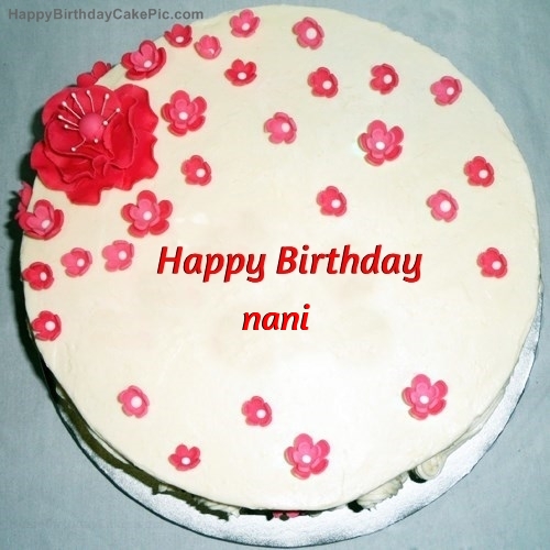 Birthday Cake For Nani