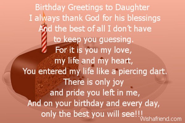 Birthday Greeting To Daughter-wb0160075