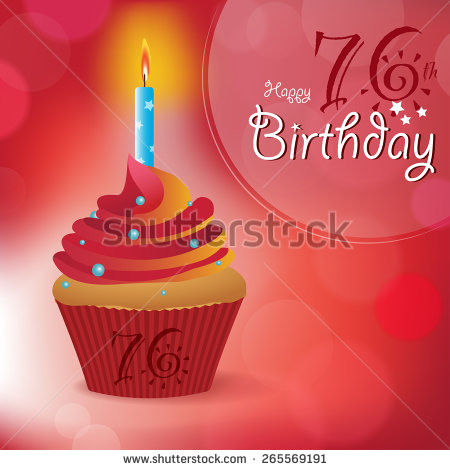 Birthday Image For Seventy Six-wb4603