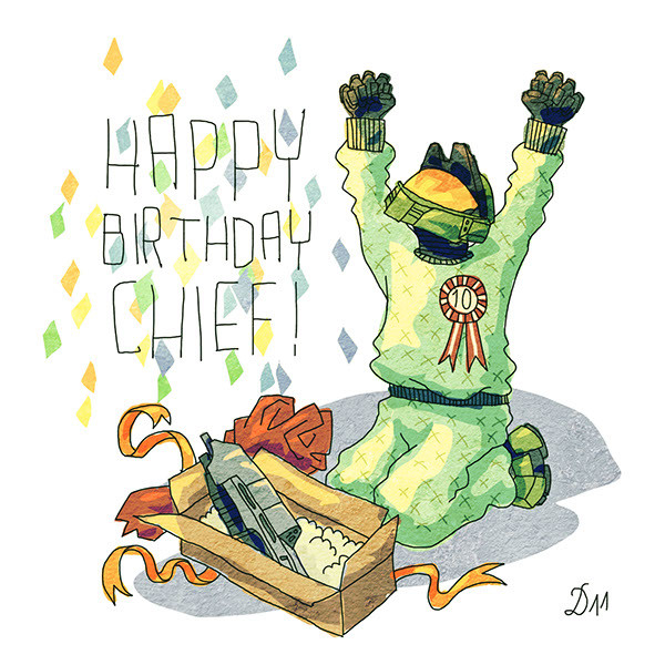 Chief - Happy Birthday-wb16012