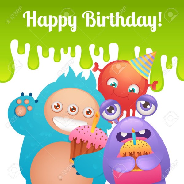 Happy Birthday - Cute Cartoon-wb16060