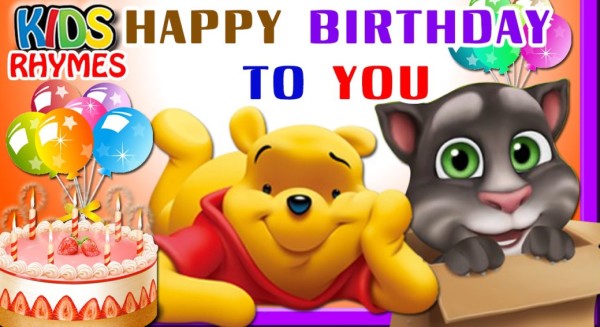 Happy Birthday - Cute Pooh-wb0160114