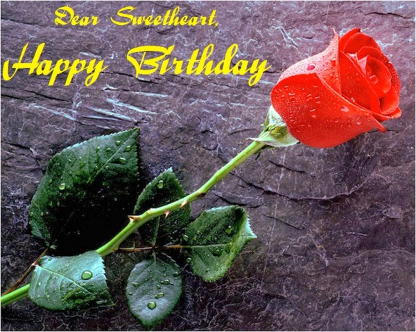 Dear Sweetheart - Happy Birthday-wb0140347