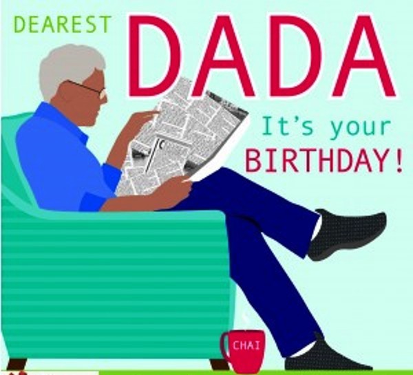 Dearest Dada - It's Your Birthday-wg46014