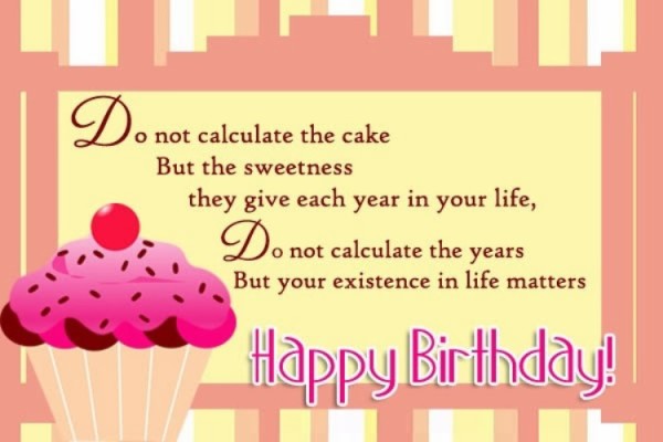 Do Not Calculate The Years But Your Existance In Life Matters-wb0160135