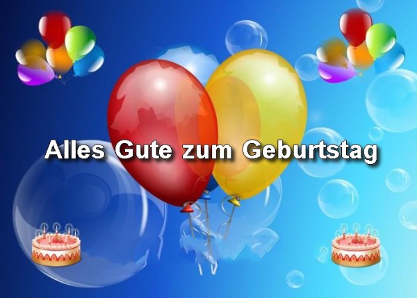 German - Happy Birthday