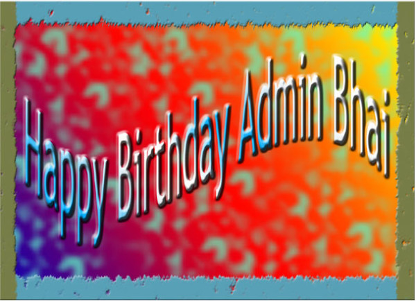 Happy Birthday  Admin Bhai-wb0160196