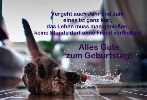 Happy Birthday - Alles Gute zum Geburtstag