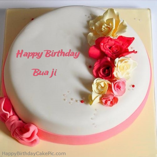 Happy Birthday Bua Ji - Cake-wg46027