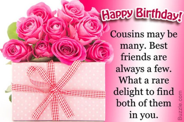 Happy Birthday Cousin May Be Many-wb16128