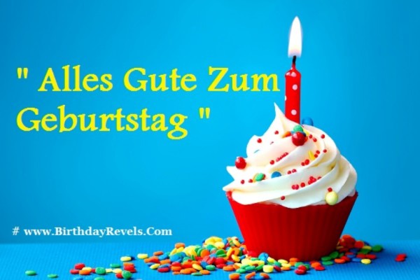 Happy Birthday - German