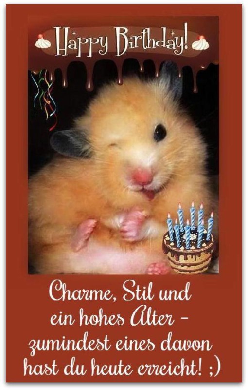 Happy Birthday - German Image !