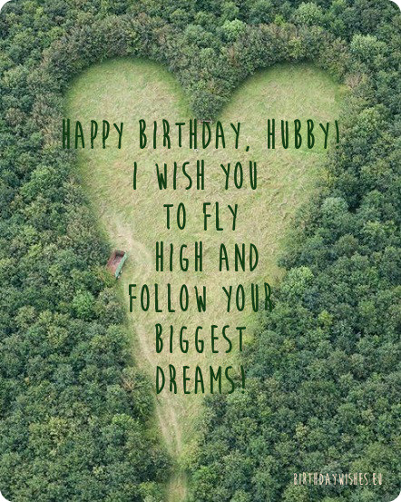 Happy Birthday Hubby- I Wish You To Fly Higer-wb0160331