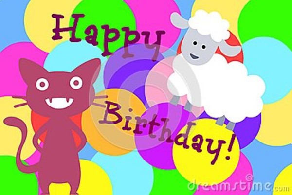 Happy Birthday  - Kittie Image-wb16114