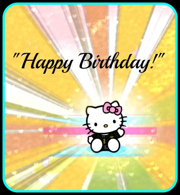 Happy Birthday - Kitty-wb0160339