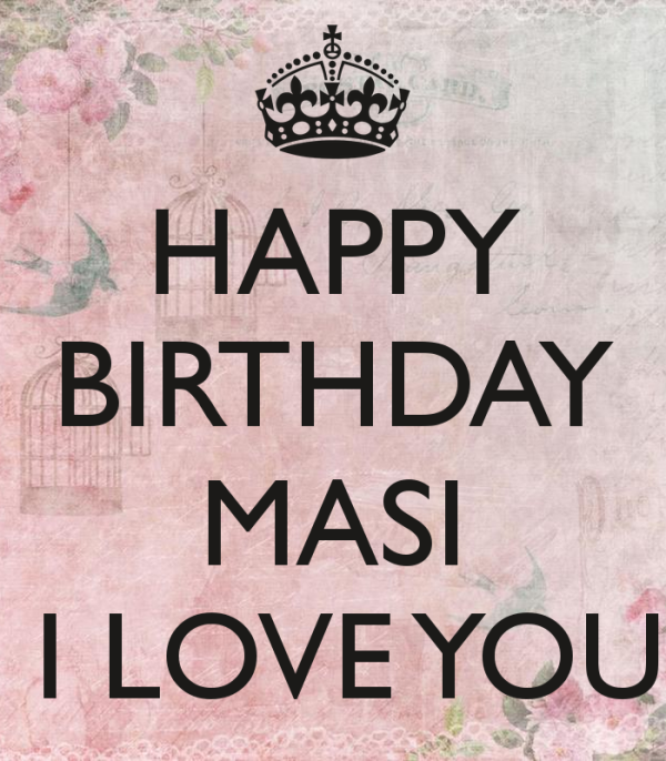 Happy Birthday Masi I Love You-wb16072