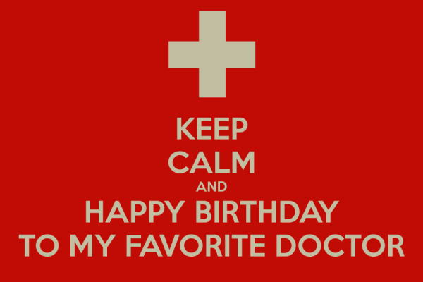 Keep Calm And Happy Birthday Doc