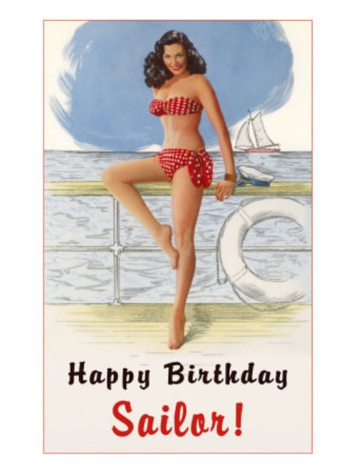 Happy Birthday Sailor - Pic-wb16237