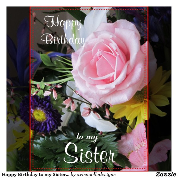 Happy Birthday To My Sister-wb16239