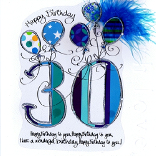 Happy Birthday - Thirty Years Old-wb16155
