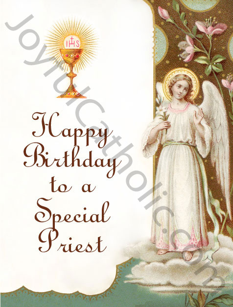 Happy Birthday To A Special Priest - Image-wb16057