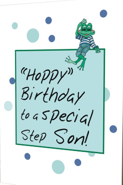 Happy Birthday To A Special Stepson-wb4614