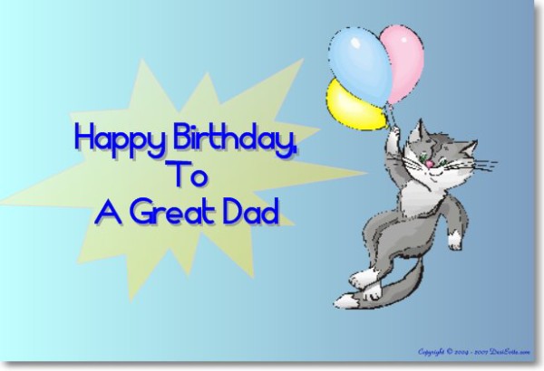 Happy Birthday To Great Dad