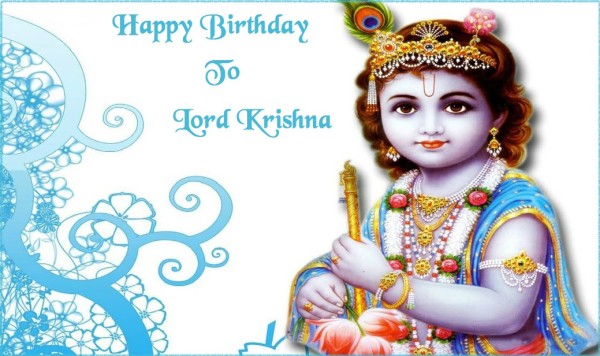Happy Birthday To Lord Krishana-wg46032