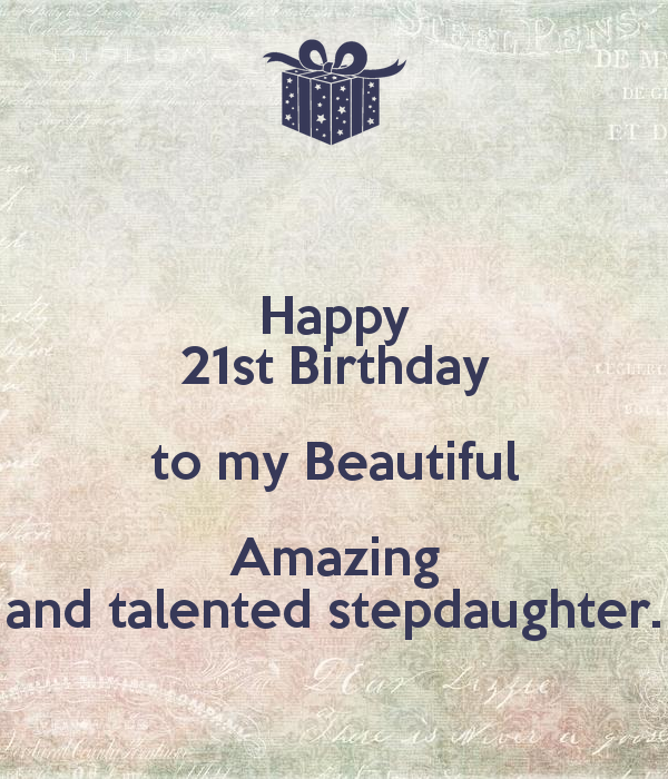 Happy Birthday To My Beautiful Amazing Stepdaughter-wb16060