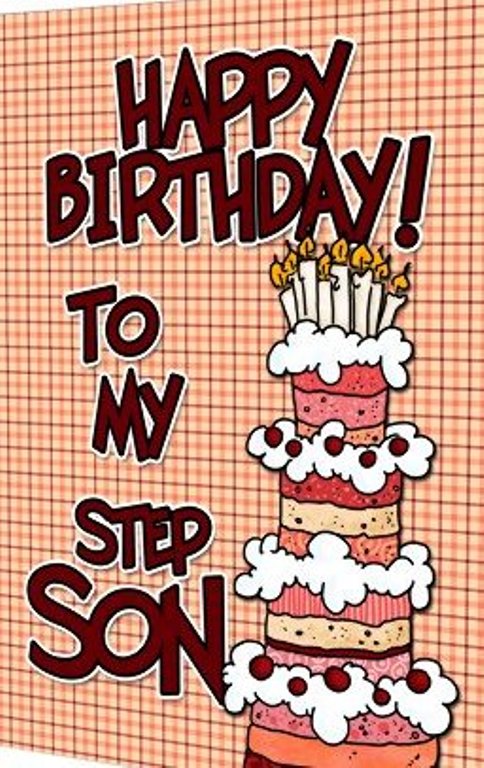 Happy Birthday To My Stepson-wb4617
