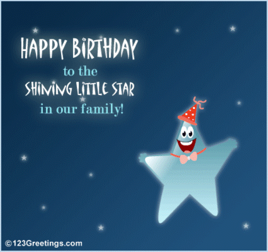 Happy Birthday To The Shinning Little Star-wb0160458