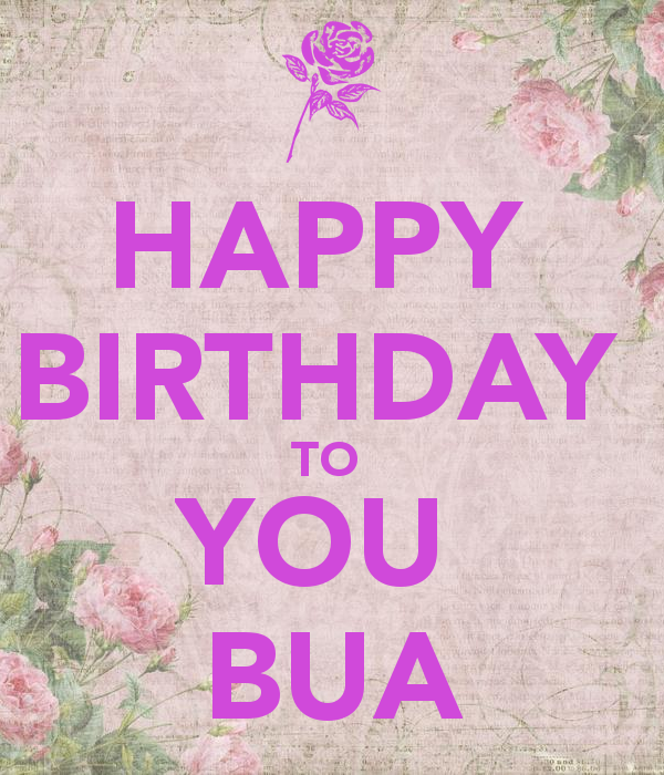 Happy Birthday To You Bua-wg46085