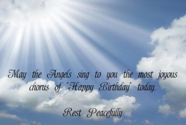 Happy Birthday - Today Rest Peacefully-wb0160277