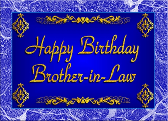 Birthday Wish For Brother In Law-wb0160474