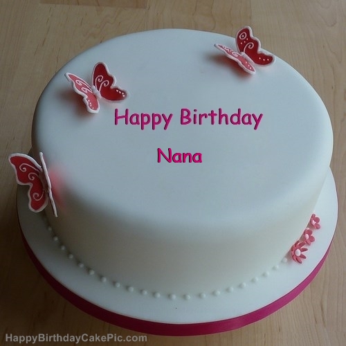 Happy Birthday Nanu - Cake-wg46070