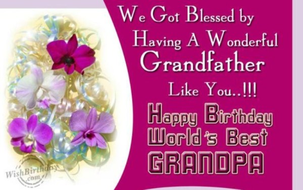 Happy Birthday World Best Grandpa-wb0160481