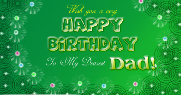 Happy Birthday To My Dearest Dad-wb0160490
