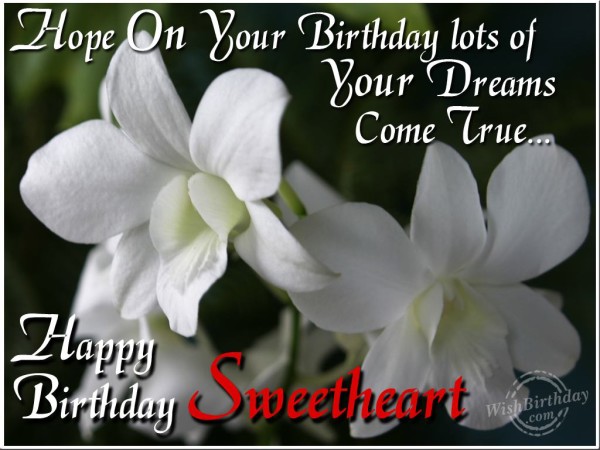 Hope On Lots Of Your Dream Come True Your Birthday-wb16328