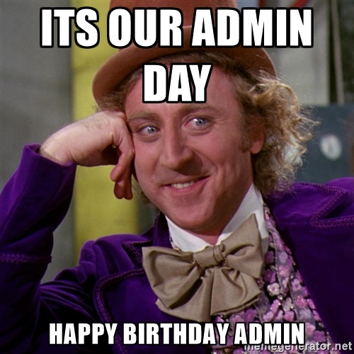 It's Your admin Day-wb0160627