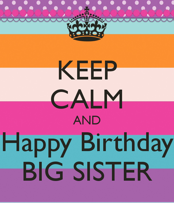 Keep Calm And Happy Birthday Sister-wb0141299