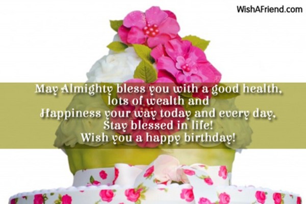 May Almightly Bless You with A Good Health-wg46052