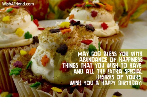 May God Bless You With Abundance Of Happiness-wg46054