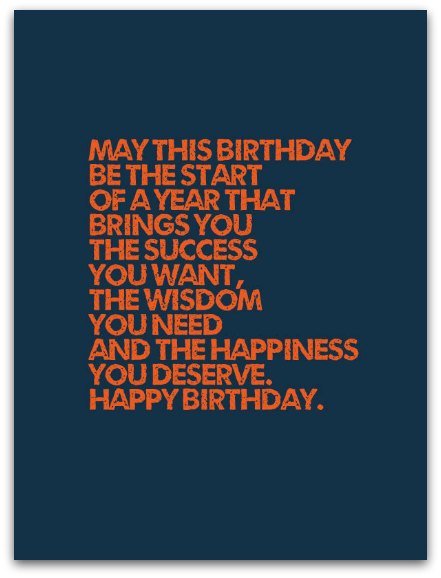 May The Birthday Be The  Start Of A Year-wb0160683