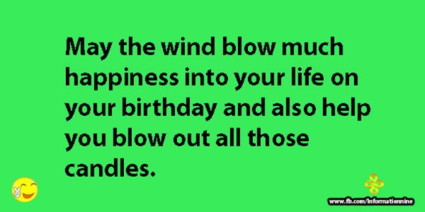 May The Wind Blow Much Happiness