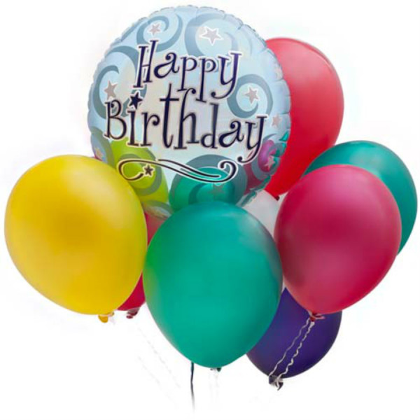 Colorful Balloon-  Happy Birthday-wb0160714